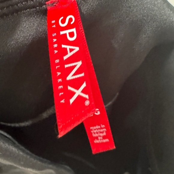 Spanx Faux Leather Black Leggings Size Large - Picture 11 of 14
